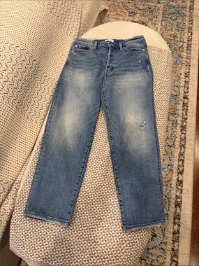 pistola Light Blue Cropped Jeans
